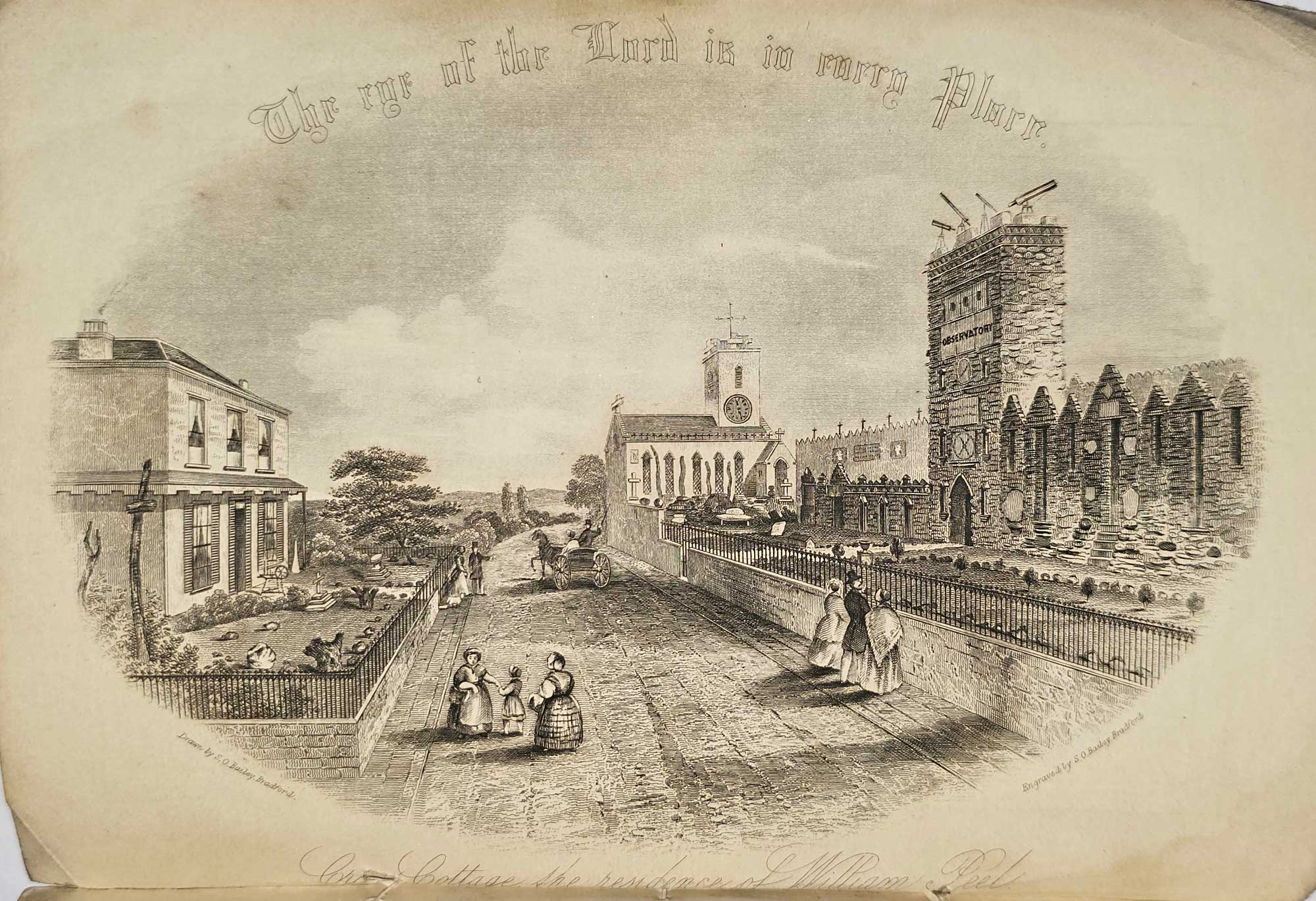 Briggate engraving